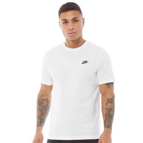 nike t shirt wit heren|Tops en T.